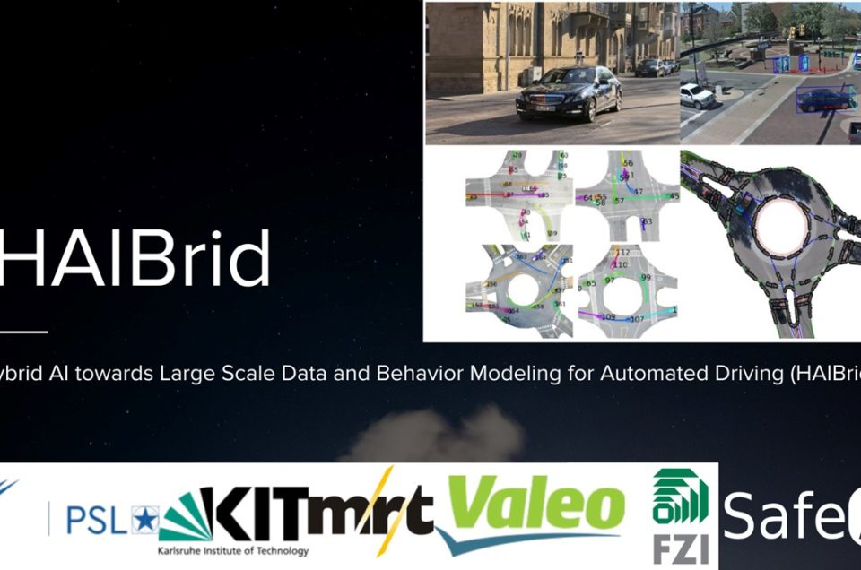 Hybrid AI towards Large Scale Data and Behavior Modeling for Automated Driving (HAIBrid)